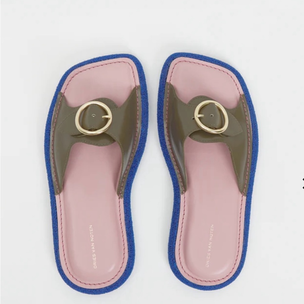 Dries Van Noten Buckle Sandals